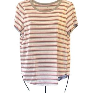 Favorite Crew Striped Short Sleeve Top
